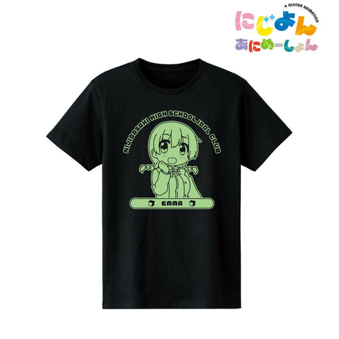 『にじよん あにめーしょん』エマ・ヴェルデ カレッジTシャツレディース【202505再販】